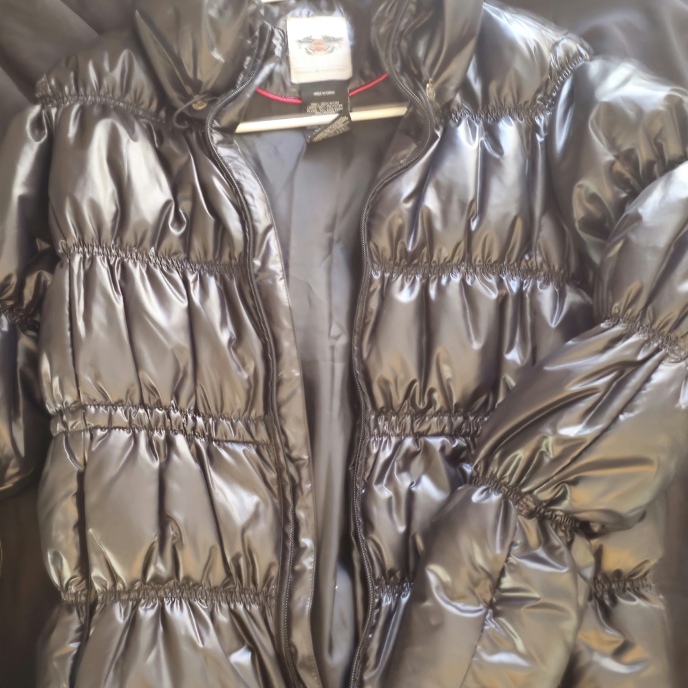 Harley-Davidson Black Puffer Jacket